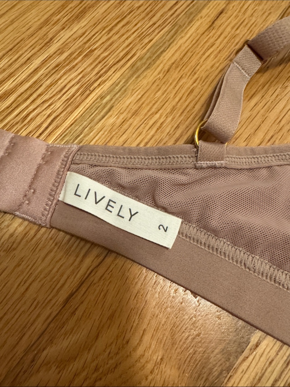 Lively Lace Busty Bralette in Taupe - Picture 7 of 8